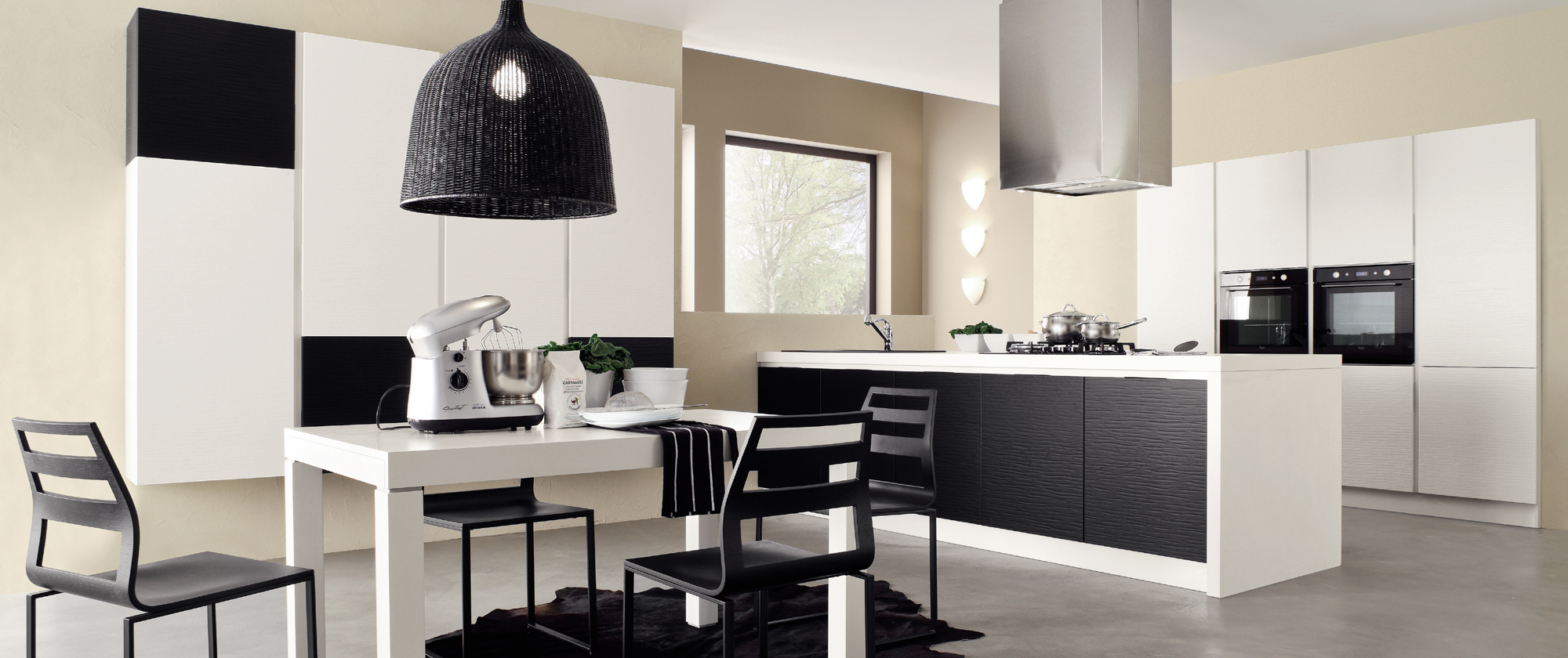 Progetto cucina arrex su due pareti isola: creatività e ...